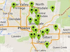 map of stores that carry our products